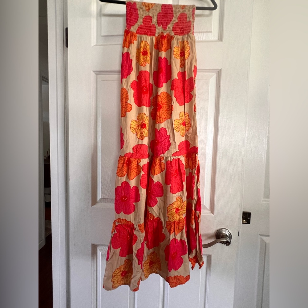 Paradise Now Maxi Dress in Hau Retro